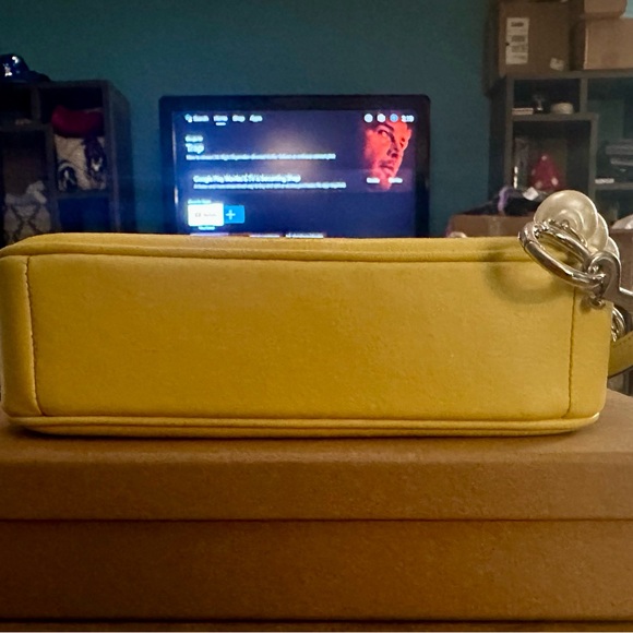 Coach Leather Nolita 19 Handbag in Silver/Daisy - Picture 6 of 16